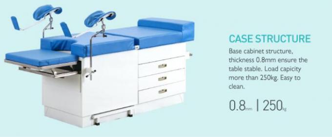 Cama médica del hospital del examen del examen paciente ajustable de la