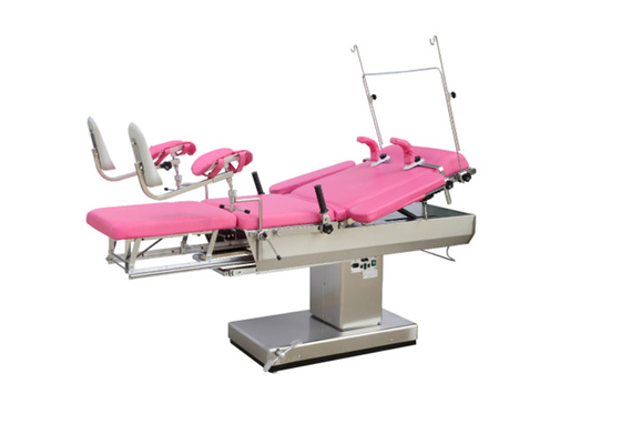 220V 50Hz Delivery Room Bed With Stainless Steel Frame And 0 - 45° Legrest Adjustment