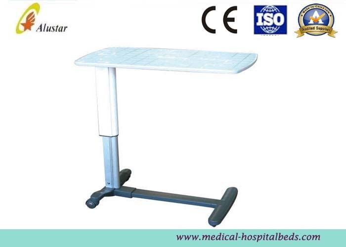 ABS Top Movable Over-Bed Table Dining Table Hospital Bed Accessories ISO9001,CE (ALS-A010)